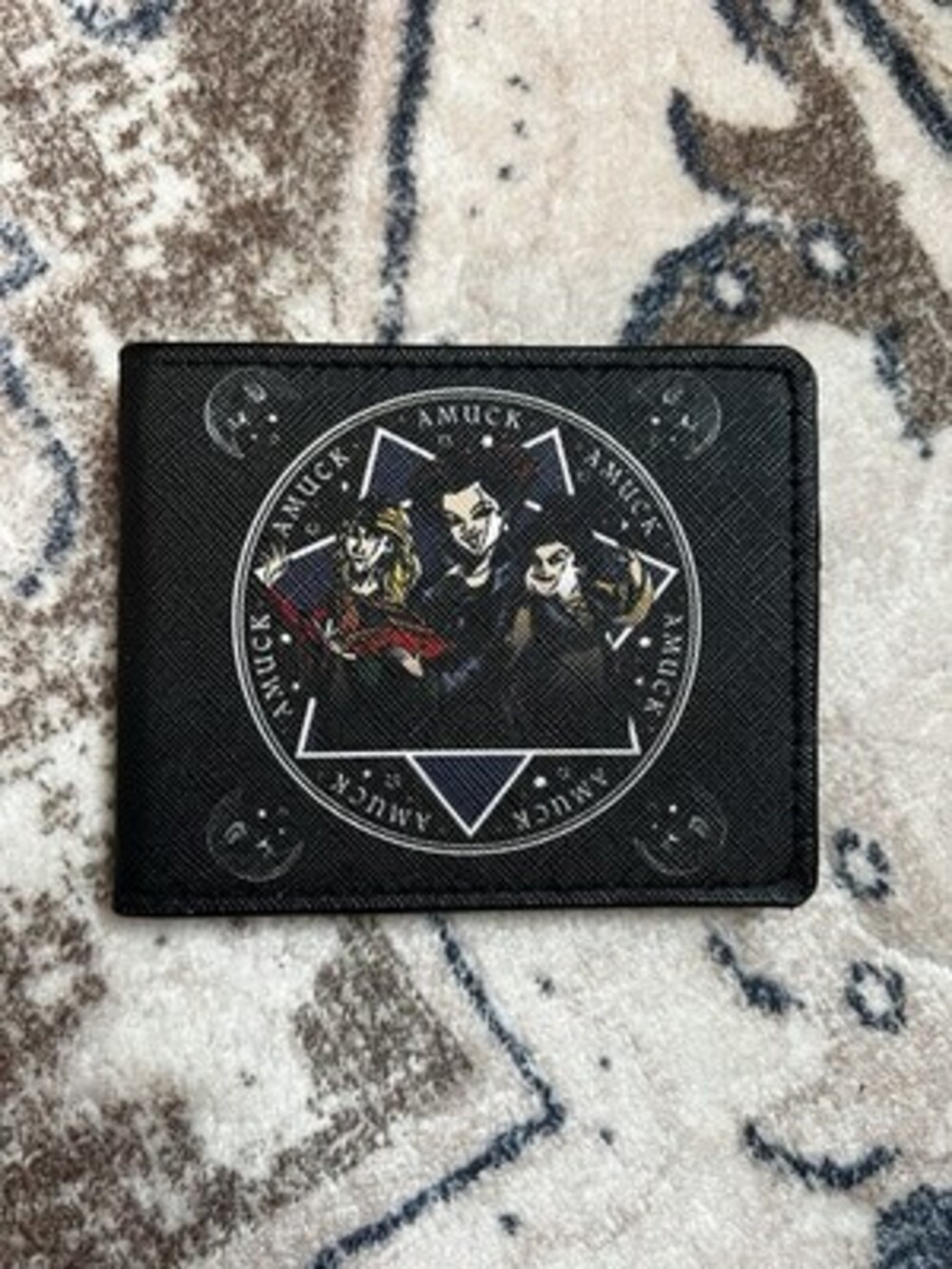 Hocus Pocus Squad Black Bi-fold Wallet